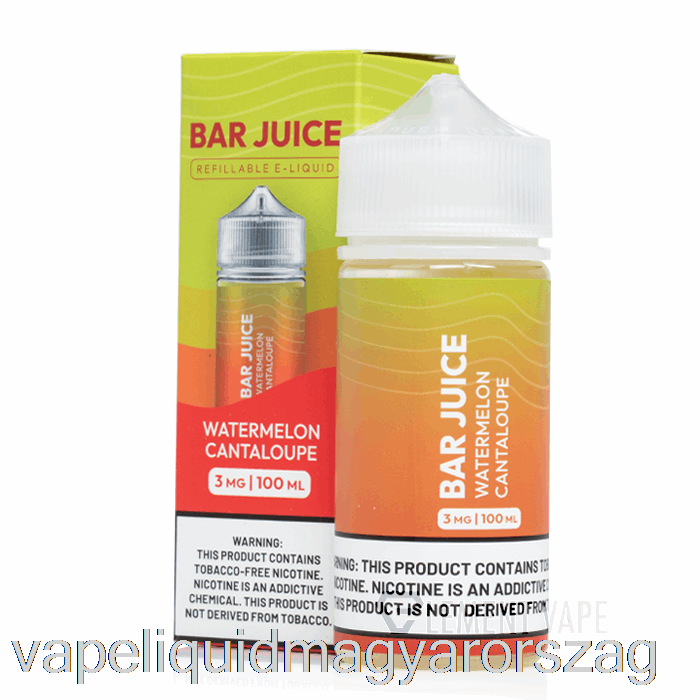 Görögdinnye Sárgadinnye - Rúdlé - 100ml 3mg Vape Folyadék